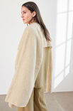 Lana Grossa CAPE Natural Alpaca Pelo - Strikkeoppskrift (SE)