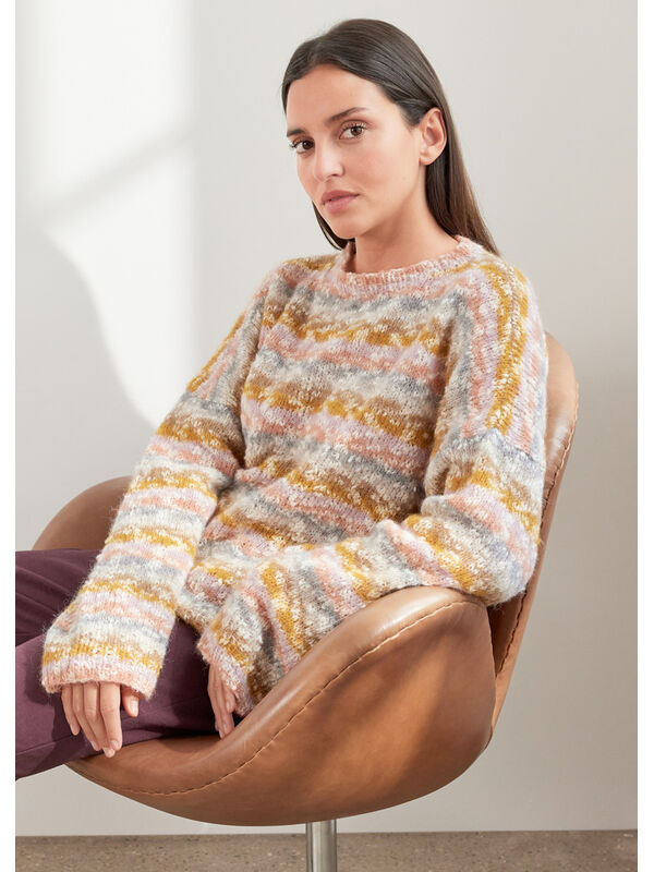 Lana Grossa PULLOVER Lala Berlin Buffy - Strikkeoppskrift (SE)