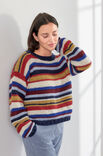 Lana Grossa PULLOVER Brigitte No. 2 - Strikkeoppskrift (SE)
