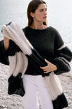 Lana Grossa SKJERF Mohair Moda - Strikkeoppskrift (DK)