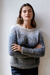 Lana Grossa PULLOVER Brigitte No. 3 - Strikkeoppskrift (DK)