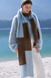 Lana Grossa SKJERF Mohair Moda - Strikkeoppskrift (DK)