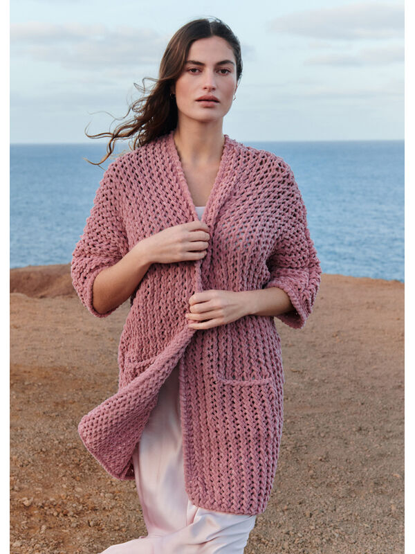 Lana Grossa CARDIGAN The Look - Strikkeoppskrift (SE)