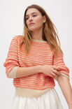 Lana Grossa TOPDOWN PULLOVER Promessa & Landlust Sommerseide - Strikkeoppskrift (SE)