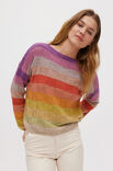 Lana Grossa PULLOVER Diversa - Strikkeoppskrift (DK)