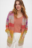 Lana Grossa CARDIGAN Diversa - Strikkeoppskrift (DK)