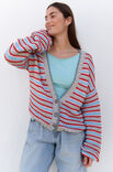 Lana Grossa CARDIGAN Diversa, Riccio, Sottile & Promessa - Strikkeoppskrift (NO)