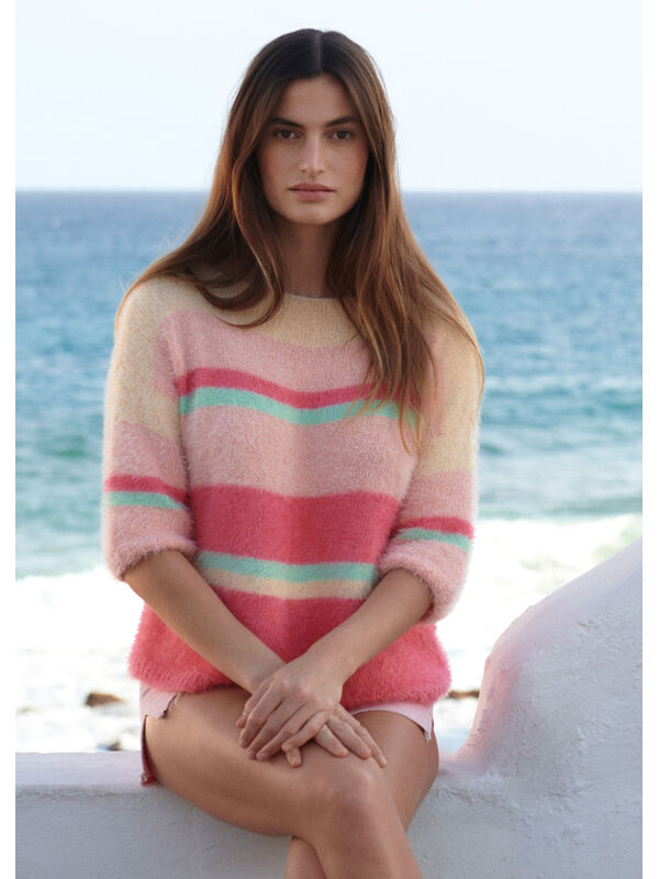 Lana Grossa OVERSIZED PULLOVER Per Fortuna - Strikkeoppskrift (SE)