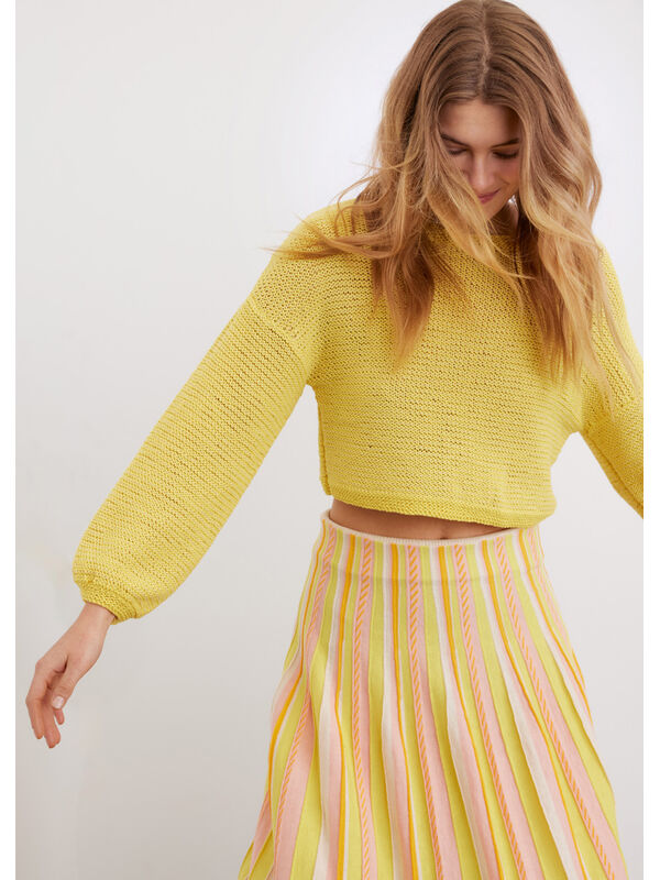 Lana Grossa PULLOVER Promessa & Setapura - Strikkeoppskrift (SE)