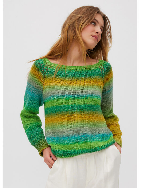 Lana Grossa PULLOVER Cotonella - Strikkeoppskrift (SE)