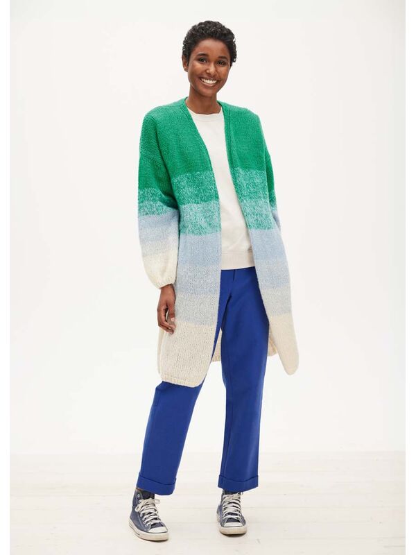 Lana Grossa CARDIGAN Soffio - Strikkeoppskrift (SE)