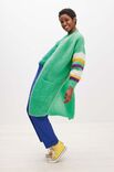 Lana Grossa CARDIGAN Mohair Moda - Strikkeoppskrift (SE)