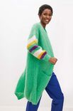 Lana Grossa CARDIGAN Mohair Moda - Strikkeoppskrift (SE)