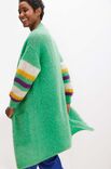 Lana Grossa CARDIGAN Mohair Moda - Strikkeoppskrift (SE)