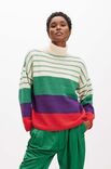 Lana Grossa PULLOVER Ecopuno - Strikkeoppskrift (SE)