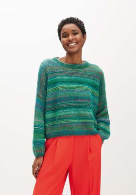 PULLOVER Colorissimo & Silkhair - Strikkeoppskrift (SE) fra Lana Grossa
