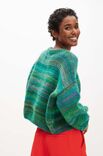 Lana Grossa PULLOVER Colorissimo & Silkhair - Strikkeoppskrift (SE)