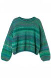 Lana Grossa PULLOVER Colorissimo & Silkhair - Strikkeoppskrift (SE)