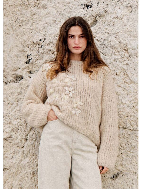 Lana Grossa PULLOVER Royal Alpaca & Twinny - Strikkeoppskrift (SE)