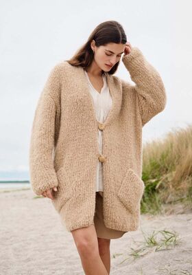 JAKKE Royal Alpaca - Strikkeoppskrift (SE) fra Lana Grossa