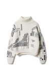 Lana Grossa PULLOVER Ecopuno Chunky & Cool Merino Big - Strikkeoppskrift (SE)