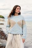 Lana Grossa PULLOVER Royal Alpaca & Brigitte No. 2 - Strikkeoppskrift (SE)
