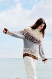 Lana Grossa PULLOVER Brigitte No. 2 - Strikkeoppskrift (SE)