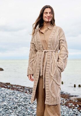 FRAKKE Lala Berlin Lovely Cotton - Strikkeoppskrift (SE) fra Lana Grossa