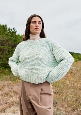 PULLOVER Twinny - Strikkeoppskrift (SE) fra Lana Grossa