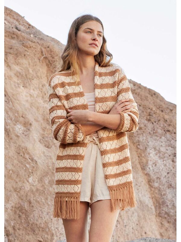 Lana Grossa CARDIGAN Sottile - Strikkeoppskrift (NO)