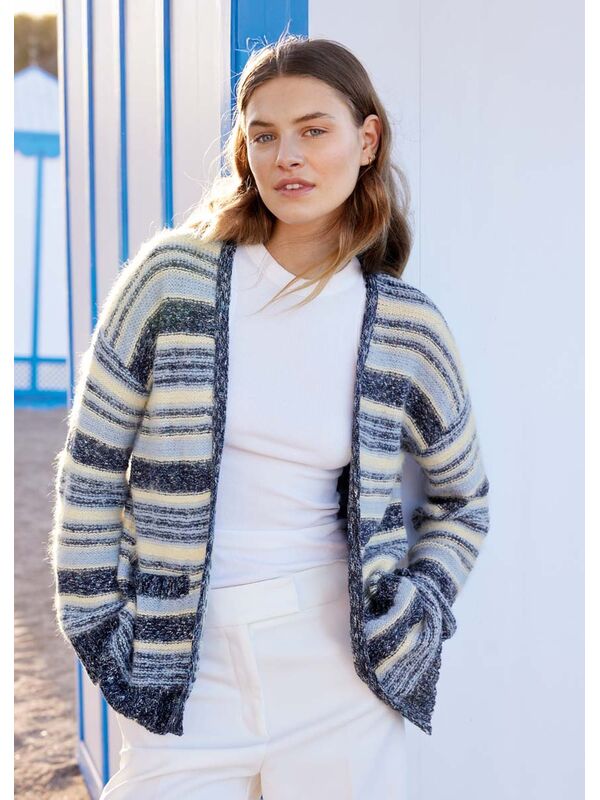 Lana Grossa CARDIGAN Maglia, Setasuri & Finito - Strikkeoppskrift (NO)