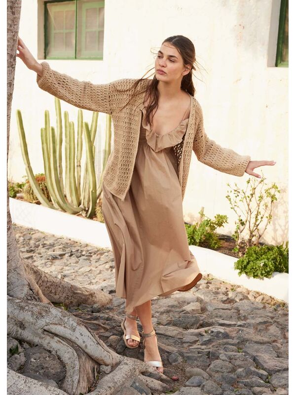 Lana Grossa CARDIGAN Summer Softness - Strikkeoppskrift (NO)