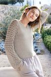 Lana Grossa GENSER Cotton Silk - Strikkeoppskrift (NO)