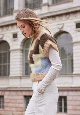 SLIPOVER Mohair di Gio fra Lana Grossa