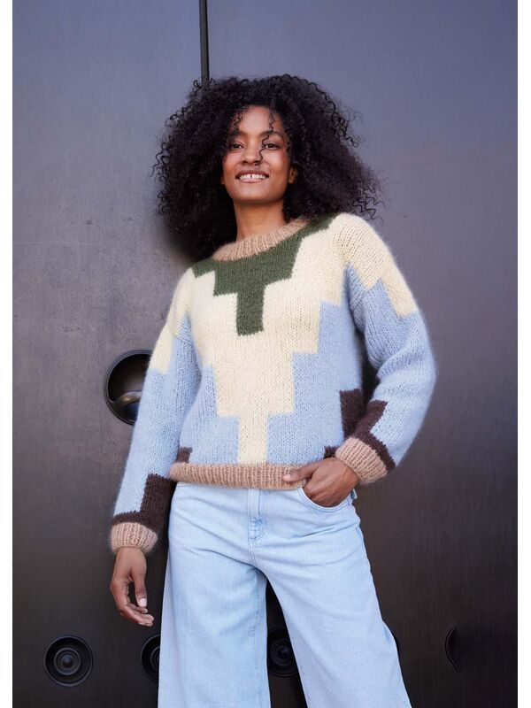 Lana Grossa PULLOVER Mohair di Gio - Variant 2