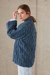 Lana Grossa HEKLET CARDIGAN Alpaca Air II