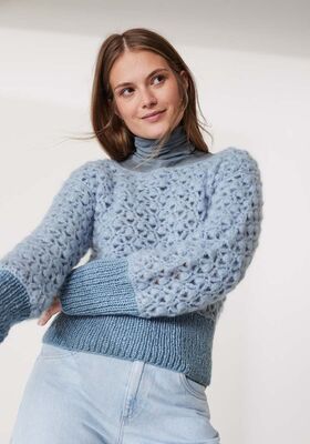 HEKLET GENSER Mohair di Gio & Lucida fra Lana Grossa