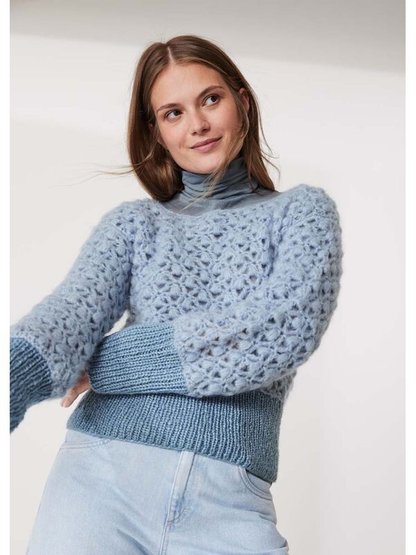 Lana Grossa HEKLET GENSER Mohair di Gio & Lucida