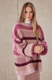 Lana Grossa OVERSIZED GENSER Caramella, Alpaca Air II, Orsetto & Silkhair