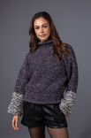 FILATI Studio PULLOVER Brigitte No. 5 Nature - Strikkeoppskrift (NO)