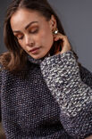 FILATI Studio PULLOVER Brigitte No. 5 Nature - Strikkeoppskrift (NO)