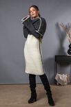 FILATI Studio VENDBAR KJOLE Solo Alta Moda Cashmere 16 - Strikkeoppskrift (SE)