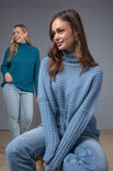 FILATI Studio TOPDOWN  PULLOVER Merino Uno - Strikkeoppskrift (NO)