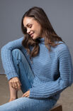 FILATI Studio TOPDOWN  PULLOVER Merino Uno - Strikkeoppskrift (NO)