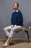 FILATI Studio TOPDOWN PULLOVER Landlust Soft Tweed 180 - Strikkeoppskrift (NO)