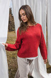 FILATI Studio TOPDOWN PULLOVER Brigitte No. 2 - Strikkeoppskrift (NO)