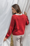 FILATI Studio TOPDOWN PULLOVER Brigitte No. 2 - Strikkeoppskrift (NO)