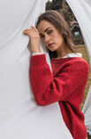 FILATI Studio TOPDOWN PULLOVER Brigitte No. 2 - Strikkeoppskrift (NO)