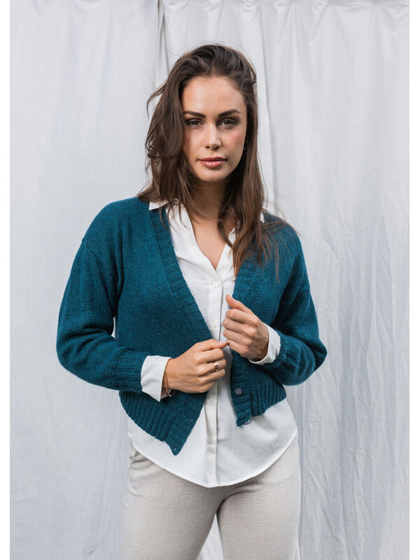 FILATI Studio CARDIGAN Ecopuno - Strikkeoppskrift (NO)