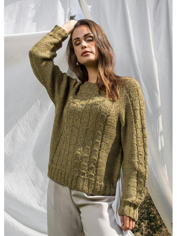 FILATI Studio TOPDOWN GENSER New Classic - Strikkeoppskrift (NO)